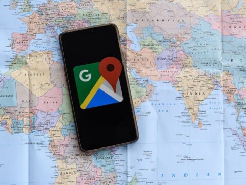 Manexo de mapas co Google Maps
